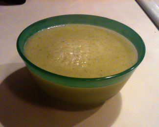 Honeydew cucumber soup